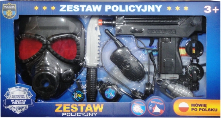 Politie set met Poolse spraakmodule