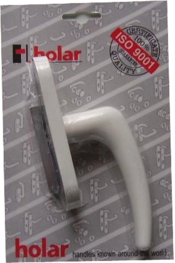 Balkondeurkruk Klasik kunststof wit