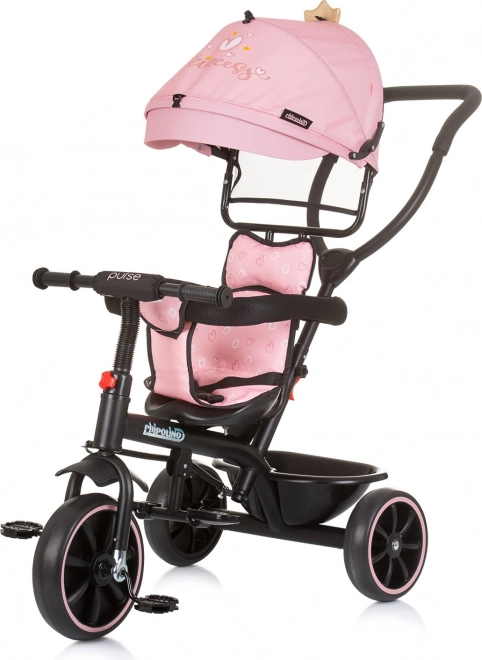 Kinderdriewieler met kap 2-in-1 Pulse Princess