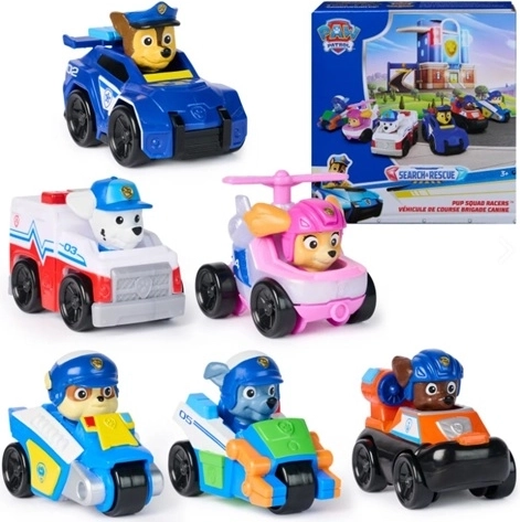 Paw Patrol mini-voertuig met Paw Patrol-motief - 1 stuk