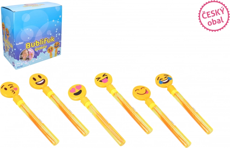 Bellenblaas met smileymotief 70 ml