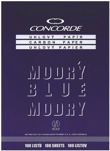 Carbonpapier CONCORDE A4, blauw, 100 vellen