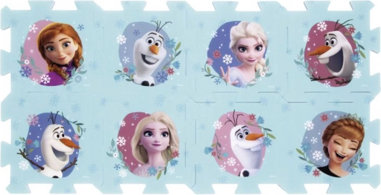 Schuimpuzzel voor op de vloer Frozen (Frozen – Het IJskoninkrijk) 118,5 × 61,5 cm