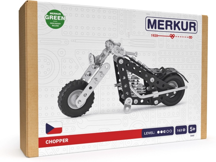 Merkur bouwset Chopper – 163 onderdelen