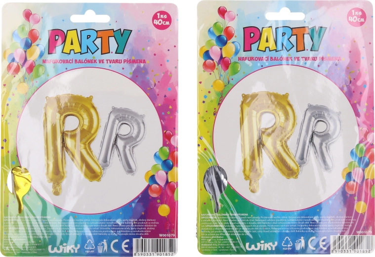 Opblaasbare ballon - letter R