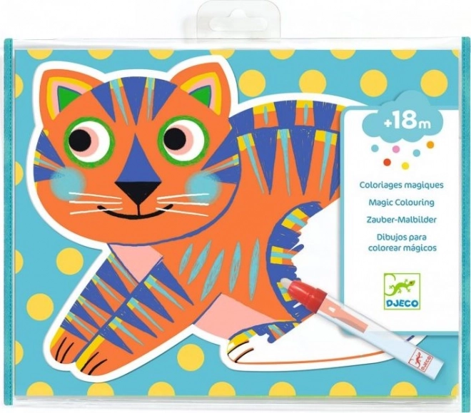 Djeco waterkleurplaten – kitten