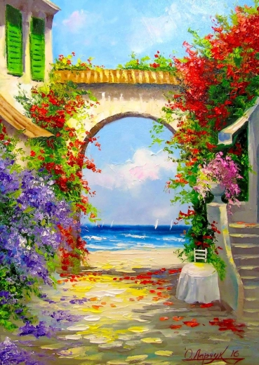 Puzzel Aan de Kust 1000 stukjes