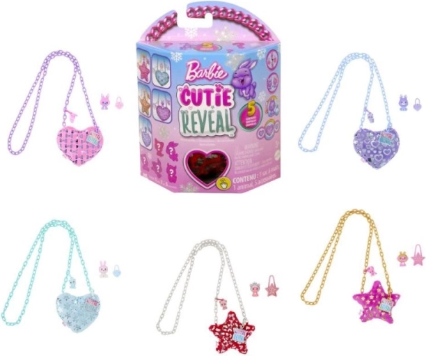 Barbie Cutie Reveal pluche handtas
