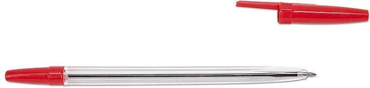 Concorde balpen met rode vulling