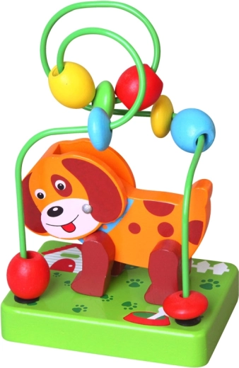 Babu houten doolhof hondje