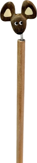 Potlood met muizenkop