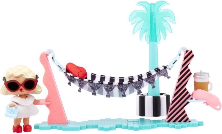 L.O.L. Surprise meubels met pop – zomerse chill Leading Baby, serie 6