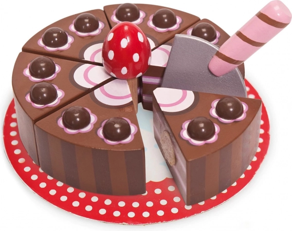 Houten chocoladetaart LE TOY VAN Honeybake