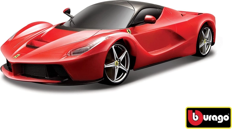 Bburago Ferrari LaFerrari rood 1:18