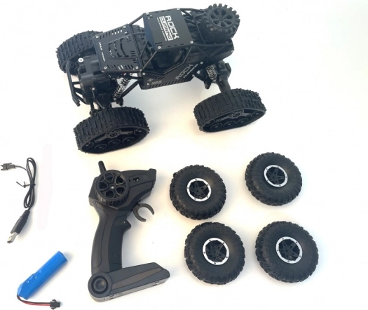 Dubbele terreinwagen 1:16