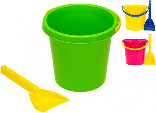 Zandset met emmer 17 cm en schep
