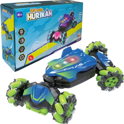 RC-auto Orkaan acrobatisch met LED en 2,4 GHz