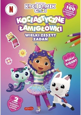 Gábina’s magische huisje – kattenpuzzels, groot doeboek