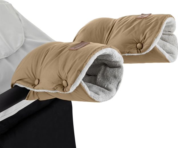 Petite&Mars handschoen voor kinderwagen Jasie sweet toffee (2 stuks)