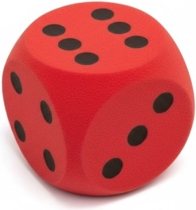 Schuimrubberen speelblok 15 × 15 × 15 cm