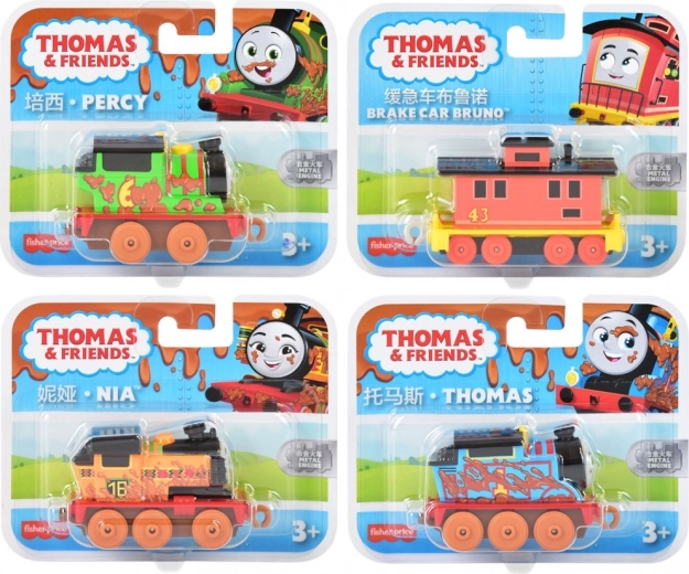 Metalen locomotief Thomas & Friends Push-Along