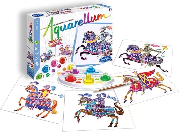 Sentosphere aquarel creatieve set junior ridders