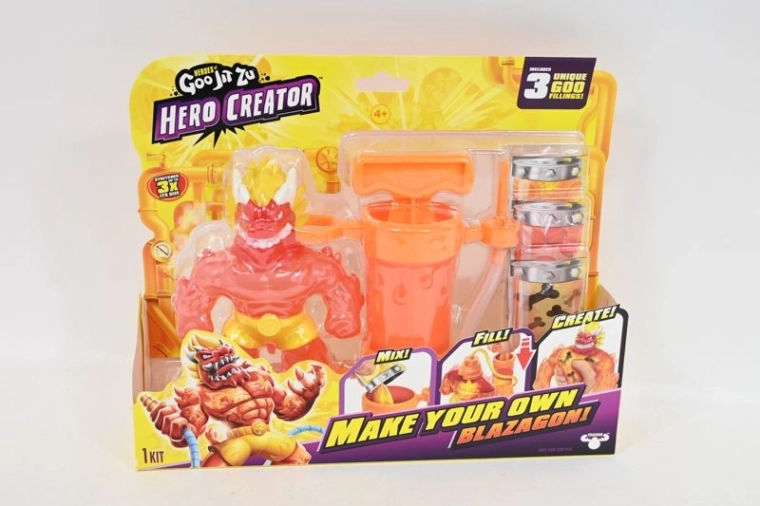 Heroes of Goo Jit Zu set voor het maken van een held Blazagon