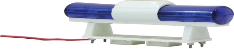 Dubbel rond blauw LED-signaleringslicht JAMARA