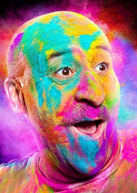 Puzzel Lachende Kale Man 1000 stukjes