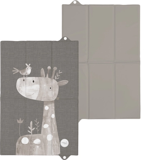 Ceba Baby reisverschoonmat basic friendly giraffe 60 × 40 cm