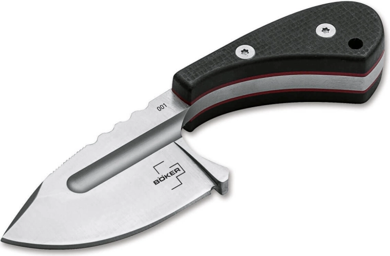 Böker Plus Sigyn – nekmes met een lemmet van 5 cm, G10 en Kydex schede