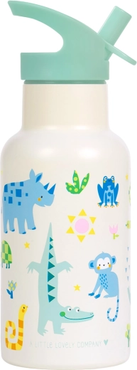 A Little Lovely Company roestvrijstalen drinkfles jungle 350 ml