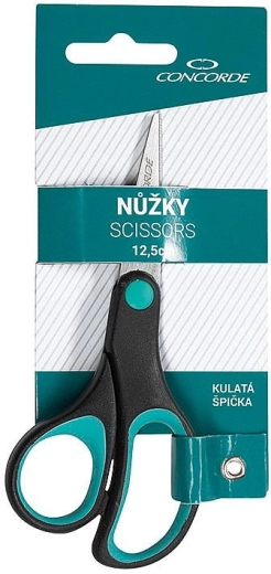 Schaar CONCORDE 12,5 cm met ronde punt