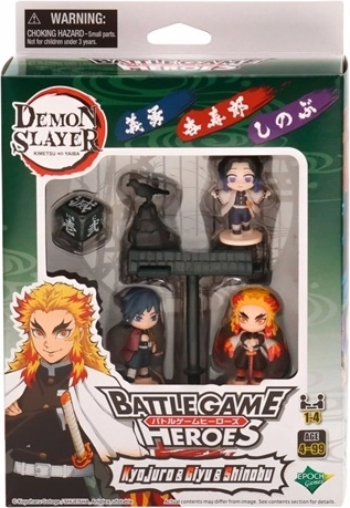 Sylvanian Families Demon Slayer verzamelset met figuren van Kyojuro, Giyu en Shinobu