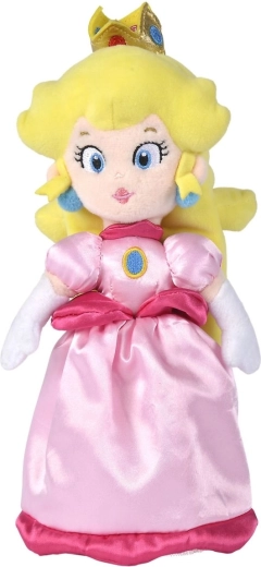 Super Mario Peach pluchen figuur 27 cm - 1 stuk