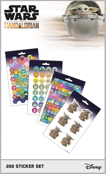 Mandalorian Stickers - Set van 200 stuks