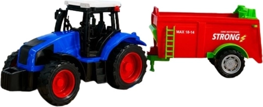 Tractor met landbouwmachine