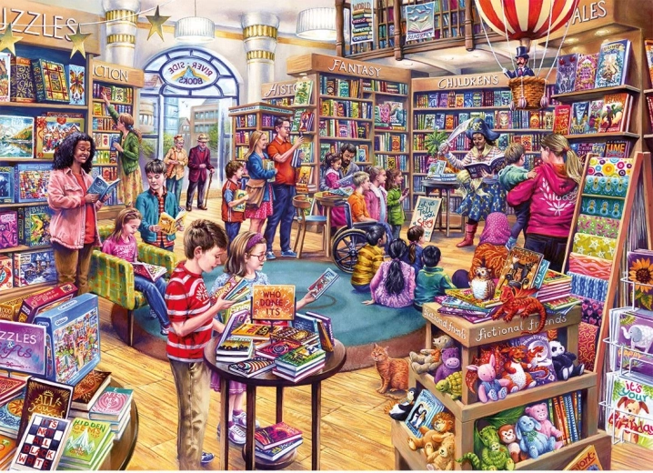 Gibsons puzzel Paginadraaiers 1000 stukjes