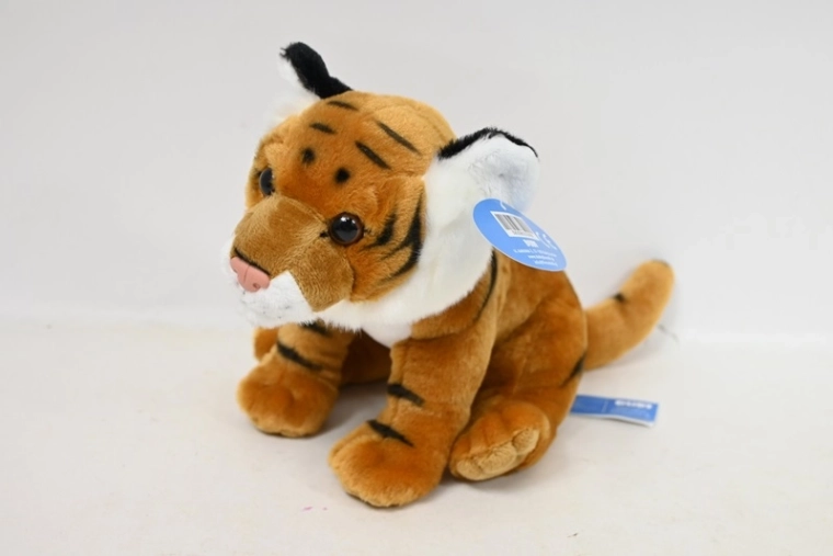 Bruine pluchen tijger 20 cm