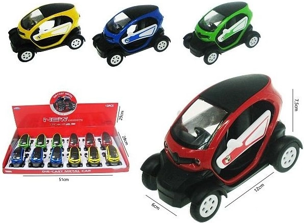 Auto met licht en geluid 12 cm