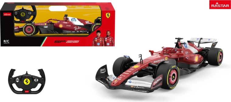 Rastar RC-auto Ferrari SF-25 1:12 rood