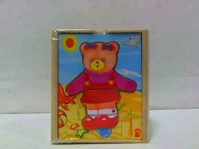 Dromader houten puzzel Kleine beer