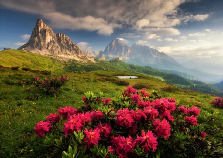 Puzzle DINO Italiaanse Dolomieten 2000 stukjes