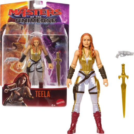 Mattel Masters of the Universe actiefiguur Teela 13 cm met zwaard en wapen