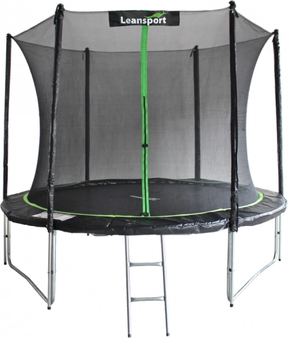 Tuintrampoline LEAN SPORT PRO 305 cm met veiligheidsnet en ladder