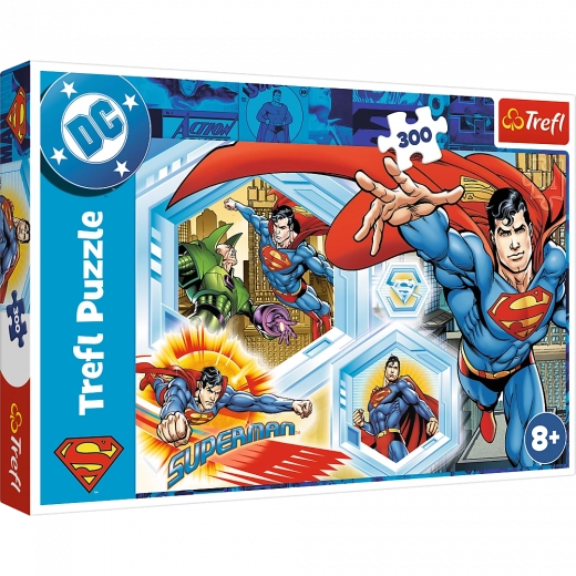 Puzzel 300 stukjes – onvernietigbare SUPERMAN van Trefl