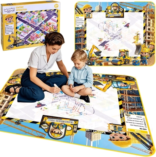 WOOPIE Watertekenmat met accessoires
