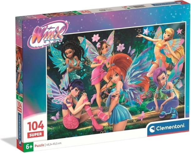 Clementoni puzzel Super Winx 104 stukjes