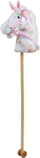 Roze stokpaard van Bigjigs Toys