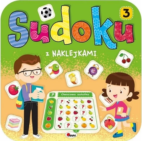 Sudoku met stickers voor kinderen
